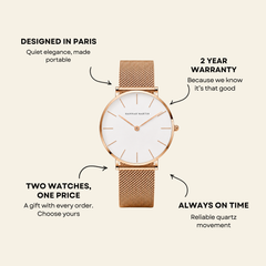 Trocadéro Watch Blush
