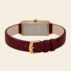 Montaigne Watch Burgundy