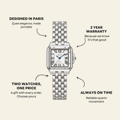 Le Marais Watch Argent