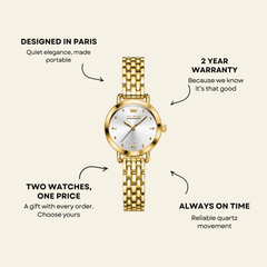 Vendôme Watch Onyx